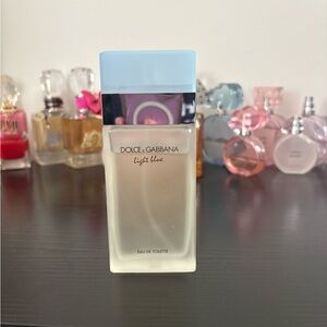 Dolce & Gabbana Light Blue Fragrance with Sky Blue Cap